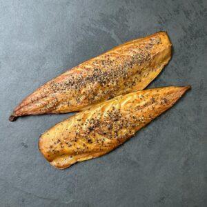 Hot Smoked Peppered Mackerel Fillet